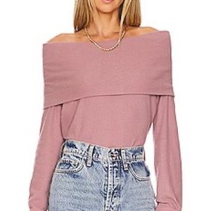 ** SOLD **    Free People Off the Shoulder Sweater